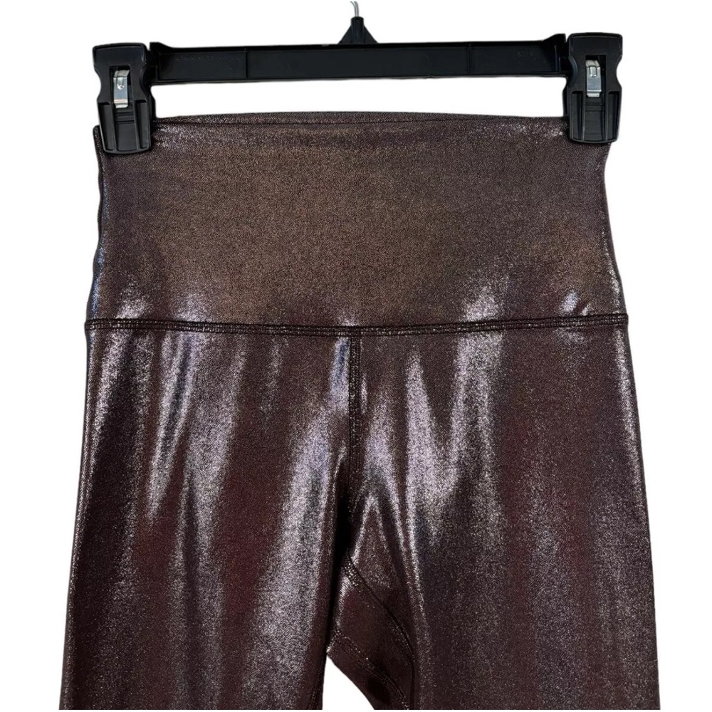 Lululemon Align High-Rise Crop Sz 4 / 23" Radiate Foil French Press Leggings - Picture 3 of 6